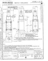 105ML1-E1 Datasheet Cover