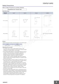 1ZAP2-3 Datasheet Pagina 3