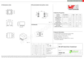 760301108 Datasheet Cover