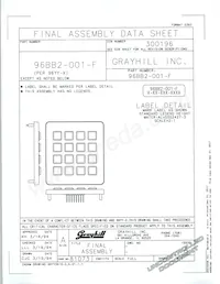 96BB2-001-F Datasheet Copertura