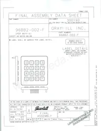 96BB2-002-F Datasheet Copertura