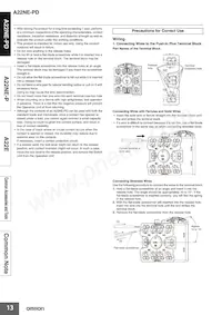 A22E-MK Datasheet Page 13