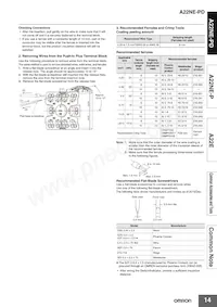 A22E-MK Datenblatt Seite 14