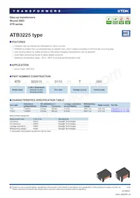 ATB322515-0110 Datasheet Cover