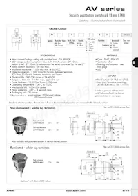 AV02820KMZQ/UL Datenblatt Seite 15