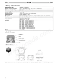 B3AL-1005P Datasheet Page 2