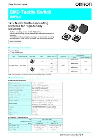 B3FS-4005P Datasheet Cover