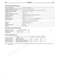 B3J-2600 Datasheet Page 2