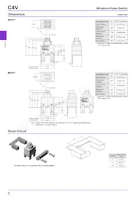 C4V-821A Datasheet Pagina 2