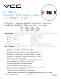 CTHS15CIC01ONOFF Datasheet Cover