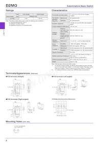 D2MQ-1L-105-TL Datenblatt Seite 2