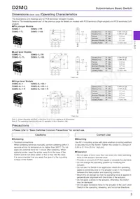 D2MQ-1L-105-TL Datasheet Page 3