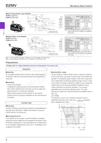 D2MV01L1111C2 Datasheet Page 4