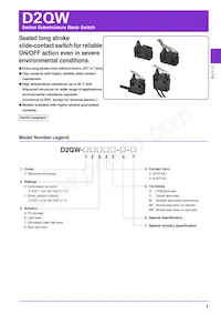 D2QWC073D Datasheet Cover