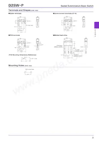 D2SW-P01L1-2M Datasheet Pagina 3
