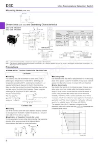 D3C-1220 Datasheet Page 2
