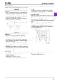 D3DC-2-W Datasheet Pagina 3