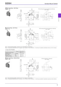 D3SH-B1L Datasheet Page 3