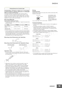 D4GS-N3T-5 Datasheet Page 10