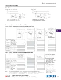 D4SL-3NDA-D Datasheet Pagina 3