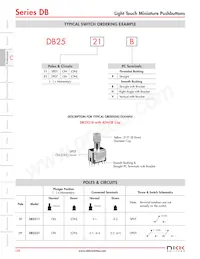 DB2521V Datasheet Page 3