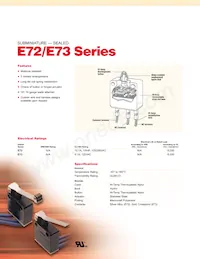 E72-40KT 데이터 시트 표지