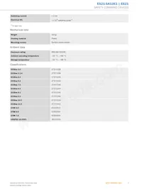 ES21-SA10E1 Datasheet Page 3