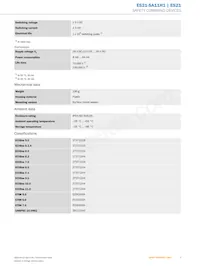 ES21-SA11H1 Datasheet Page 3