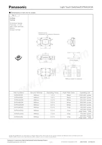 EVP-AA702W Datasheet Page 2