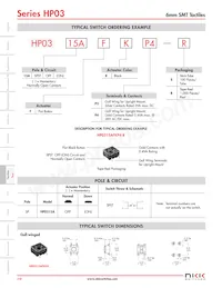 HP0315AFKP2-S數據表 頁面 3