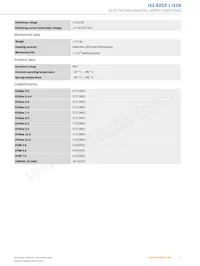 I11-S213 Datasheet Pagina 3