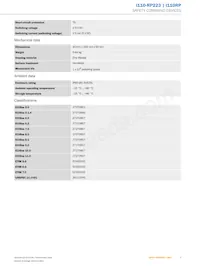 I110-RP223 Datasheet Pagina 3