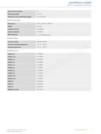 I110-RP313 Datasheet Pagina 3