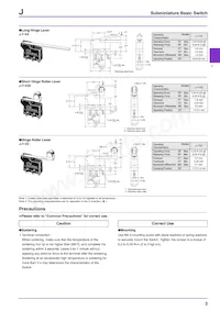 J-7-V22 Datasheet Page 3