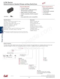 LCW012T13SDY Datasheet Cover