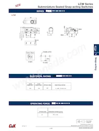 LCW012T13SDY Datasheet Page 2