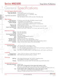 MB2511JG01 Datasheet Cover