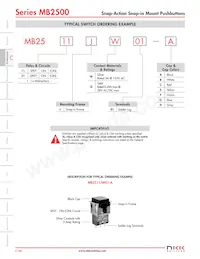 MB2511JG01 Datasheet Pagina 9