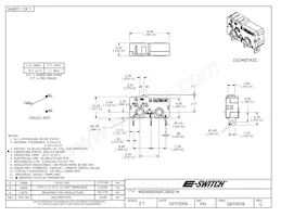 MS0850500F295S1A Datasheet Cover