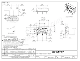 MS0850502F045V2A Datasheet Cover