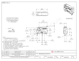 MS0850504F020S1C Datenblatt Cover