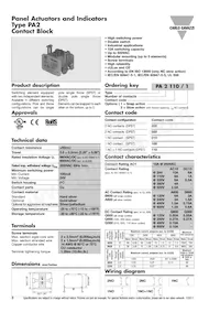 PB22BSRS21K Datenblatt Seite 3
