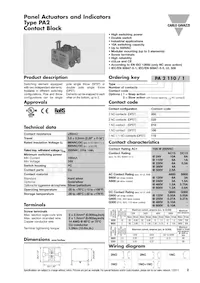 PB22SLRS31K Datenblatt Seite 2