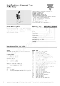 PS21M-US11RT-M00 Datasheet Cover