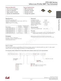 PTS530 GS065 SMTR LFS Datasheet Cover