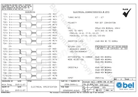 S558-5999-CJ Datasheet Copertura