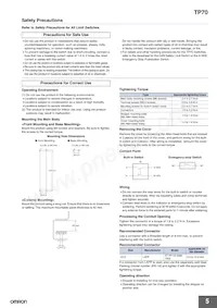 TP70-1A1 Datenblatt Seite 5