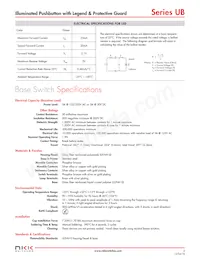 UB16VA001 Datasheet Page 2