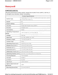 UM50E10C01數據表 頁面 2