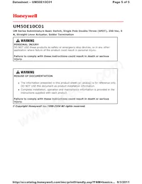 UM50E10C01 Datasheet Pagina 5